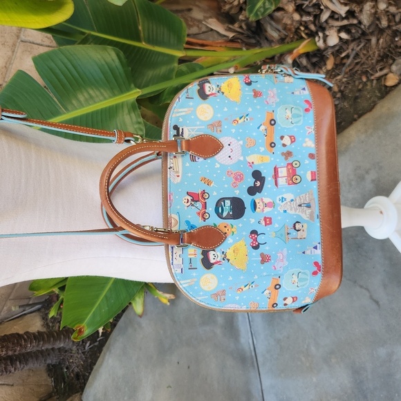 Disney Dooney & Bourke Jerrod Maruyama satchel purse Park Icons - Picture 3 of 14